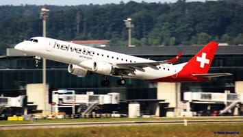 Embraer E190LR(HB-JVM) Helvetic AirwaysLX781 Brüssel – Zürich